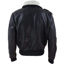 Load image into Gallery viewer, Men&#39;s Air Force Real Leather Bomber Jacket
