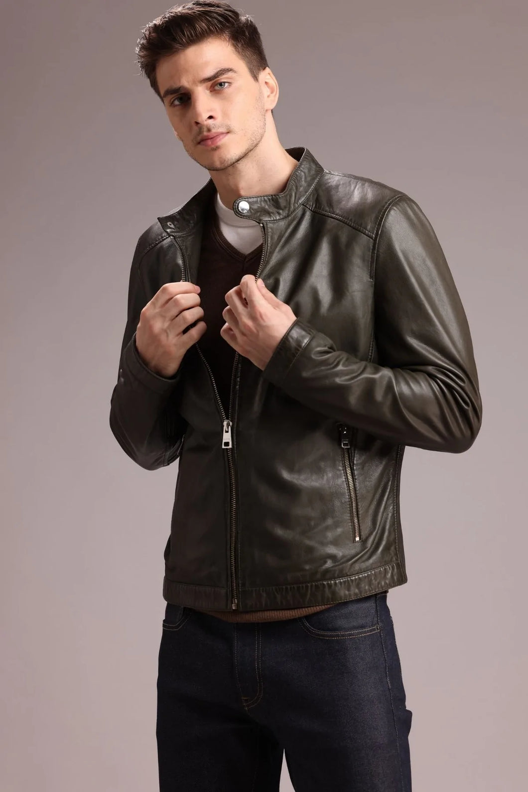 Genuine Lamb Leather Jacket – Boneshia