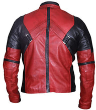 Load image into Gallery viewer, Deadpool Ryan Reynolds Real Leather Jacket
