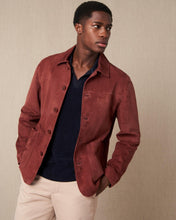 Load image into Gallery viewer, CASUAL RED SUEDE JACKET FOR MEN
