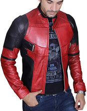 Load image into Gallery viewer, Deadpool Ryan Reynolds Real Leather Jacket
