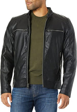 Load image into Gallery viewer, Hooded Moto Original Lambskin Leather Jacket
