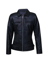 Load image into Gallery viewer, Womens One for The Road Conifer Black Leather Jacket
