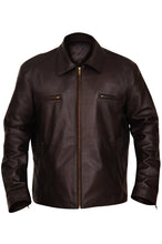 Load image into Gallery viewer, Men’s Barack Obama Phenomenal Choco-Brown Leather Jacket
