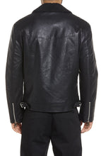 Load image into Gallery viewer, Icon Black Classic Biker Asymmetrical Jacket
