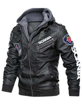 Load image into Gallery viewer, Men’s Black Punisher Hooded Jacket
