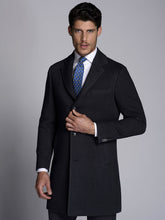 Load image into Gallery viewer, Black Formal Coat | Black Formal Wool long Coat
