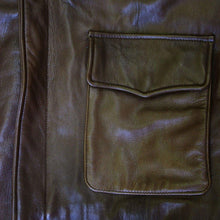 Load image into Gallery viewer, Men&#39;s Dark Brown Leather Blazer Coat

