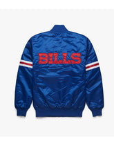Load image into Gallery viewer, Buffalo Bills Royal Blue Bomber Jacket
