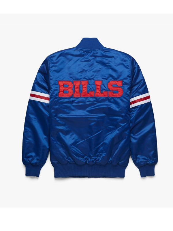 Buffalo Bills Royal Blue Bomber Jacket