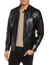 Load image into Gallery viewer, Café Racer Unlined Cowhide Leather Jacket
