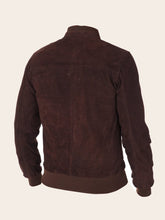 Load image into Gallery viewer, Chocolate Brown Leather Jacket –  Boneshia
