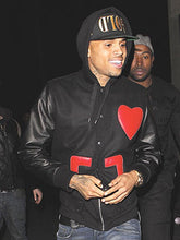 Load image into Gallery viewer, Valentine&#39;s Day CHRIS Red Black Jacket
