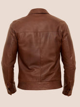 Load image into Gallery viewer, Dark Brown Mens Jacket
