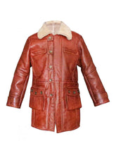 Load image into Gallery viewer, Dark Knight Rises Leather Coat
