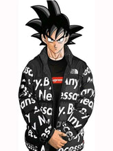 Load image into Gallery viewer, Goku Drip Puffer Jacket - Boneshia
