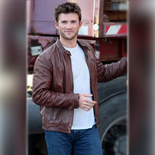 Load image into Gallery viewer, Fast And Furious 8 Scott Eastwood Leather Jacket
