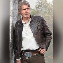 Load image into Gallery viewer, Han Solo Star Wars The Force Awakens Jacket
