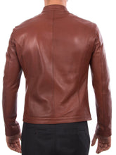 Load image into Gallery viewer, Italian handmade fit Men leather jacket
