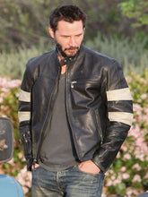 Load image into Gallery viewer, Keanu Reeves KRGT-1 Biker Leather Jacket
