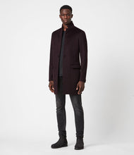 Load image into Gallery viewer, Wool Black Long Coat for Men
