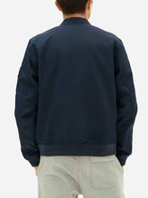Load image into Gallery viewer, Men Bomber Blue Soft Leather Jacket – Boneshia
