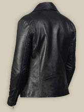 Load image into Gallery viewer, Men Boker Simple Black Leather Jacket - Boneshia.com

