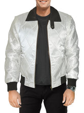 Load image into Gallery viewer, Men&#39;s Exclusive White Scorpion Satin Jacket
