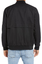 Load image into Gallery viewer, Mens Black Wilt Bomber Cotton Jacket
