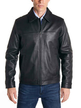 Load image into Gallery viewer, Men&#39;s Classic Leather Biker Jacket
