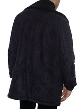 Load image into Gallery viewer, Mens Double Breasted Shearling Peacoat
