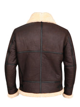 Load image into Gallery viewer, Men&#39;s Flyer Prime Shearling Leather Jacket
