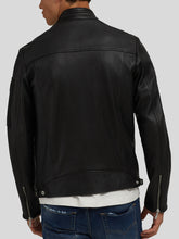 Load image into Gallery viewer, Mens New Motercycle Black Slimfit Jacket
