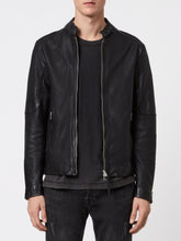 Load image into Gallery viewer, Mens Dashing Biker Black leather Jacket
