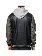 Load image into Gallery viewer, Obey Varsity Hooded Varsity Jacket
