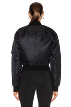 Load image into Gallery viewer, Pitch Dark Black Women&#39;s Cotton Jacket
