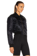 Load image into Gallery viewer, Pitch Dark Black Women&#39;s Cotton Jacket
