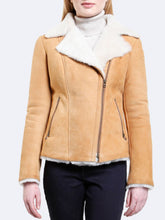 Load image into Gallery viewer, Sheepskin shearling Jacket
