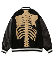 Load image into Gallery viewer, Skeleton Bones Harajuku Jacket
