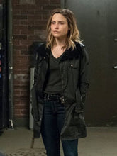 Load image into Gallery viewer, Chicago PD Erin Lindsay Black Coat

