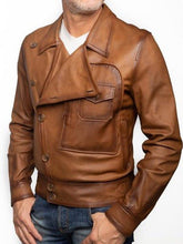 Load image into Gallery viewer, The Aviator Movie Leonardo DiCaprio Leather Jacket – Boneshia
