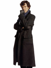 Load image into Gallery viewer, Benedict Cumberbatch Sherlock Holmes Trench Coat
