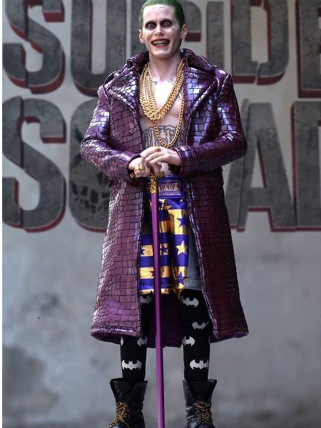 Joker Suicide Squad Trench Real Leather Coat – Boneshia