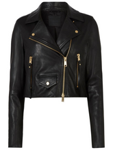 Load image into Gallery viewer, Womens Elora Real Leather Jacket
