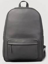 Load image into Gallery viewer, Grey Leather Backpack
