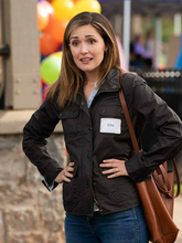 Load image into Gallery viewer, Instant Family Rose Byrne Black Jacket
