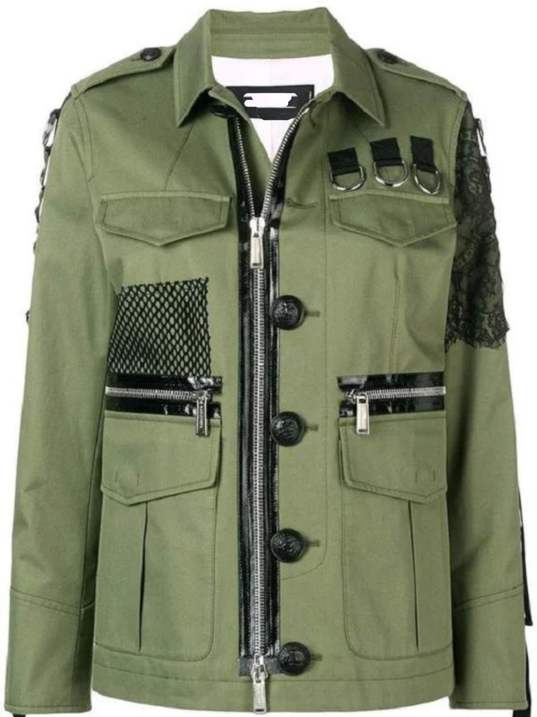 Dsquared2 Military Cotton Jacket