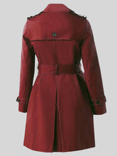 Load image into Gallery viewer, Petite Saskia Trench Coat | Women Red Petite Saskia Trench Coat
