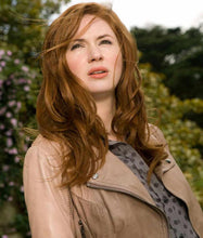 Load image into Gallery viewer, Karen Gillan Doctor Who Amy Pond Light brown Jacket
