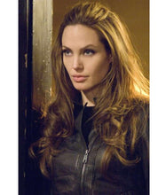 Load image into Gallery viewer, Angelina Jolie Wanted Fox Leather Jacket
